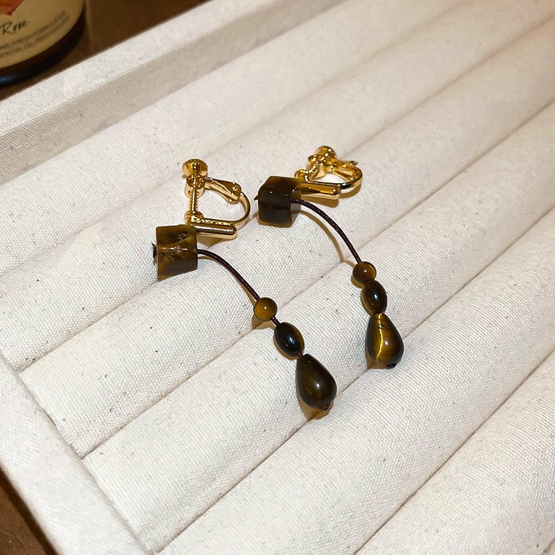 法式輕奢氣質珍珠款耳夾耳環小眾無耳洞耳骨夾時尚耳飾輕奢高級感