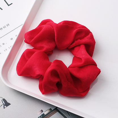 大腸圈簡約髮圈－天絲絨-28款細節｜https://igowo.tw/