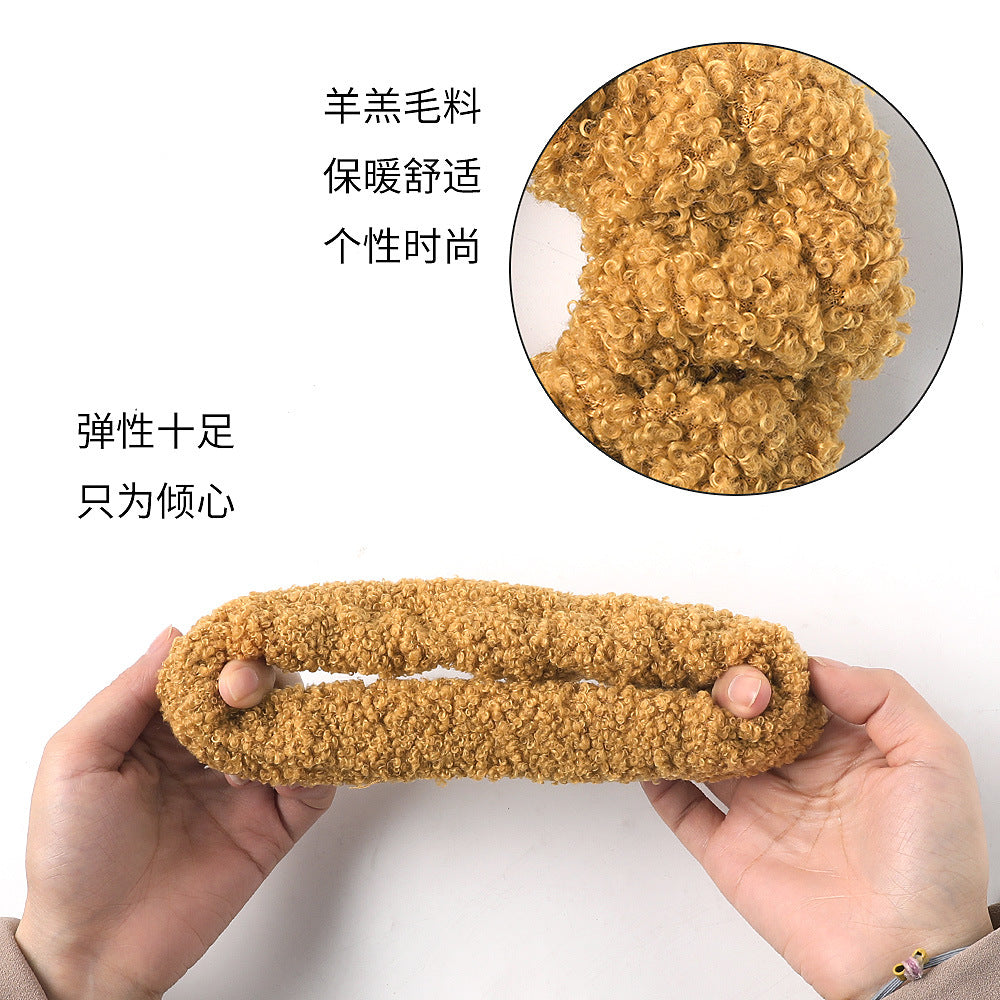 大腸圈簡約髮圈－細節特寫1｜https://igowo.tw/