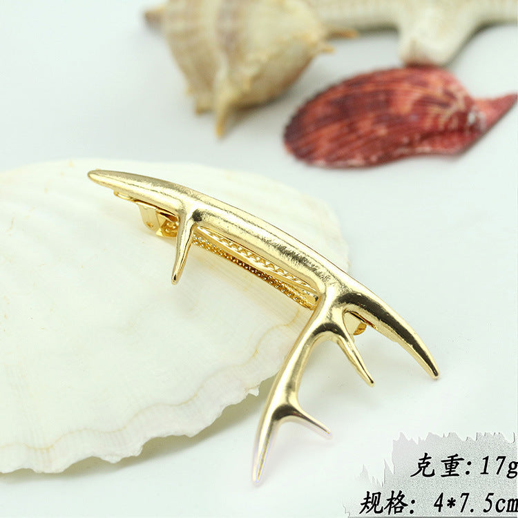 星星樹葉髮夾