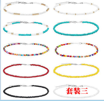 彩色串珠可調式項鍊－細節特寫13｜https://igowo.tw/