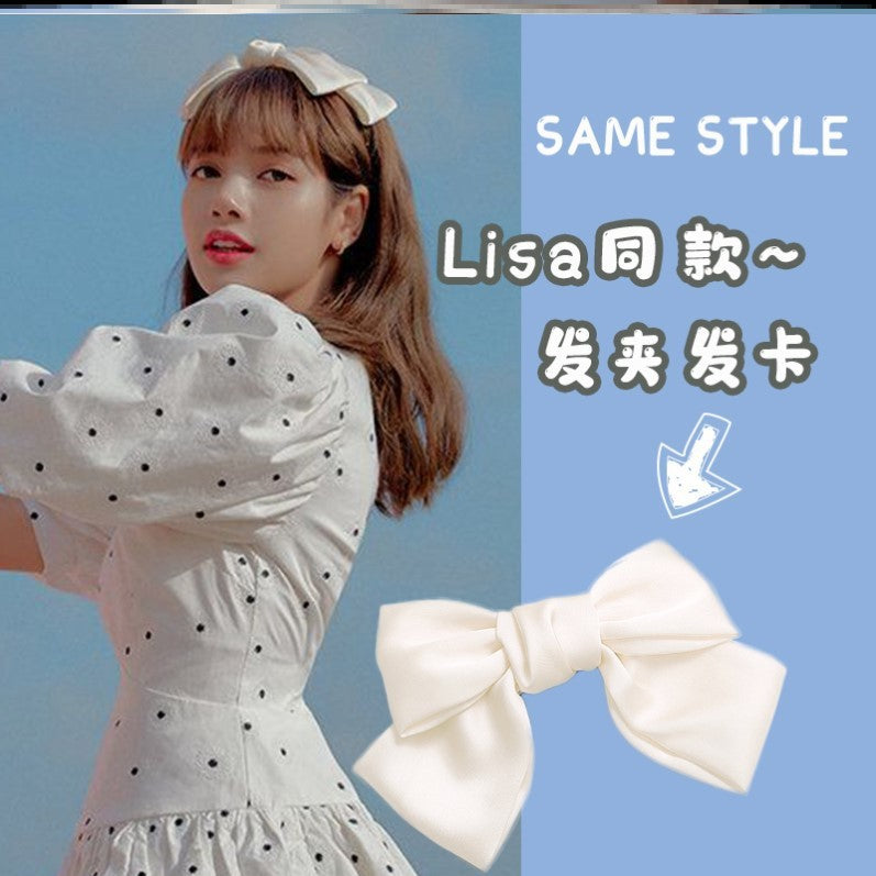 蝴蝶結簡約髮圈