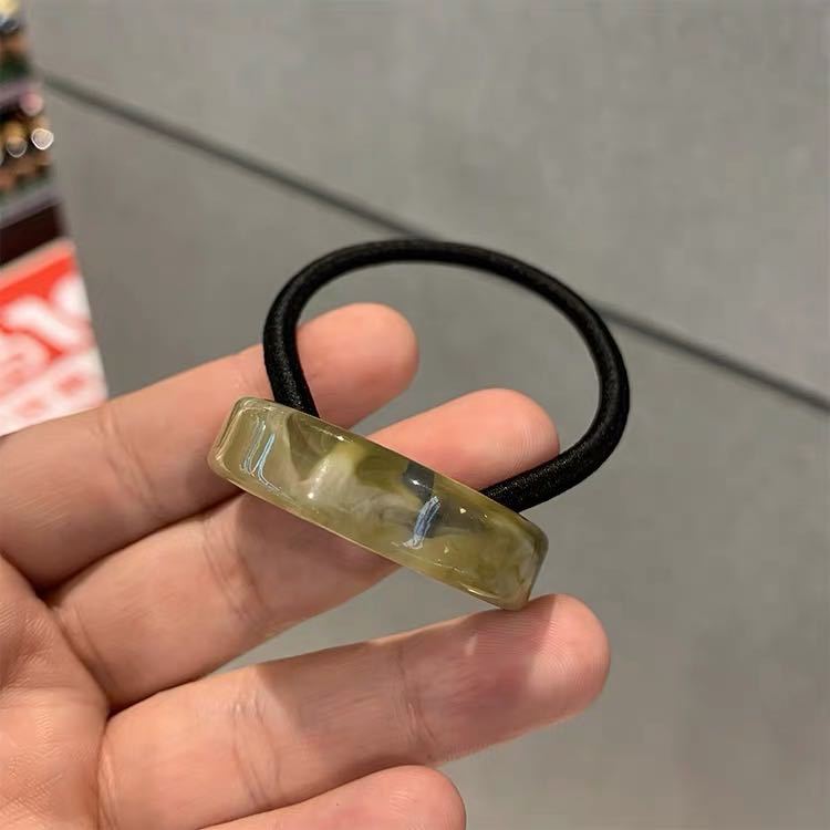 醋酸板材幾何髮圈