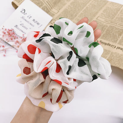 繽紛大腸圈愛心髮圈－商品主圖｜https://igowo.tw/