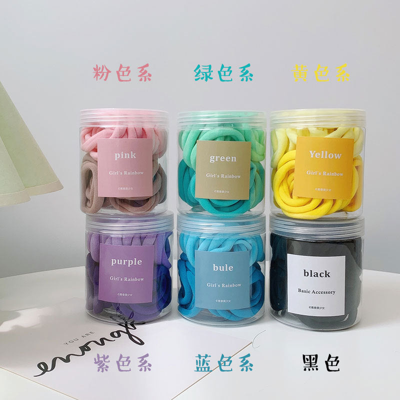 彈力繩簡約髮圈－商品主圖｜https://igowo.tw/