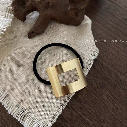 彈力繩金屬拉絲髮圈