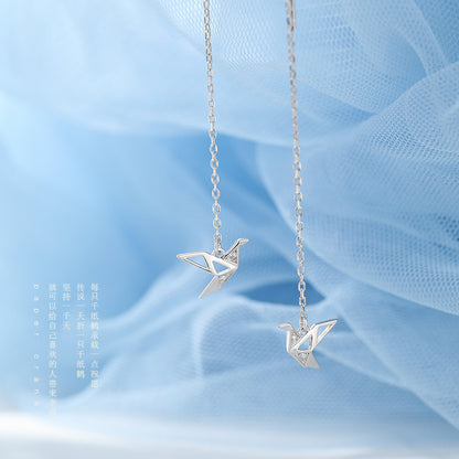 S925簡約耳線－商品主圖｜https://igowo.tw/