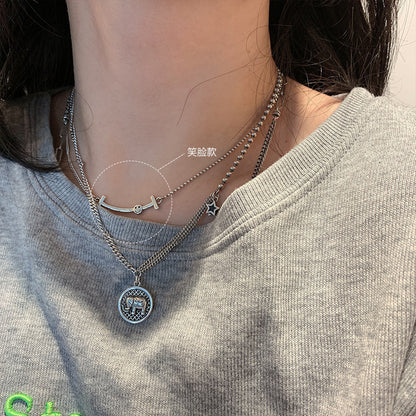 S925小熊愛心墜飾項鍊－細節特寫20｜https://igowo.tw/