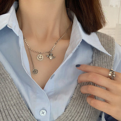 S925小熊愛心墜飾項鍊－細節特寫16｜https://igowo.tw/