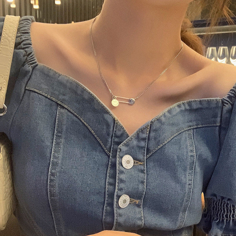 S925小熊愛心墜飾項鍊