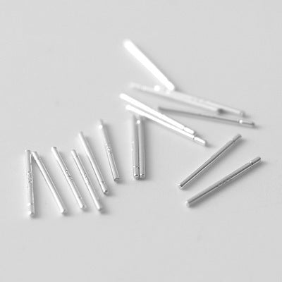 銀針簡約耳釘－商品主圖｜https://igowo.tw/