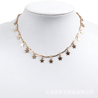 星星簡約項鍊