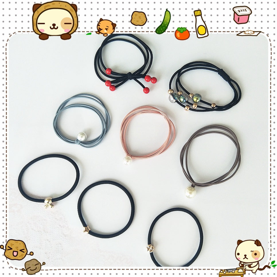 簡約經典髮圈－商品主圖｜https://igowo.tw/
