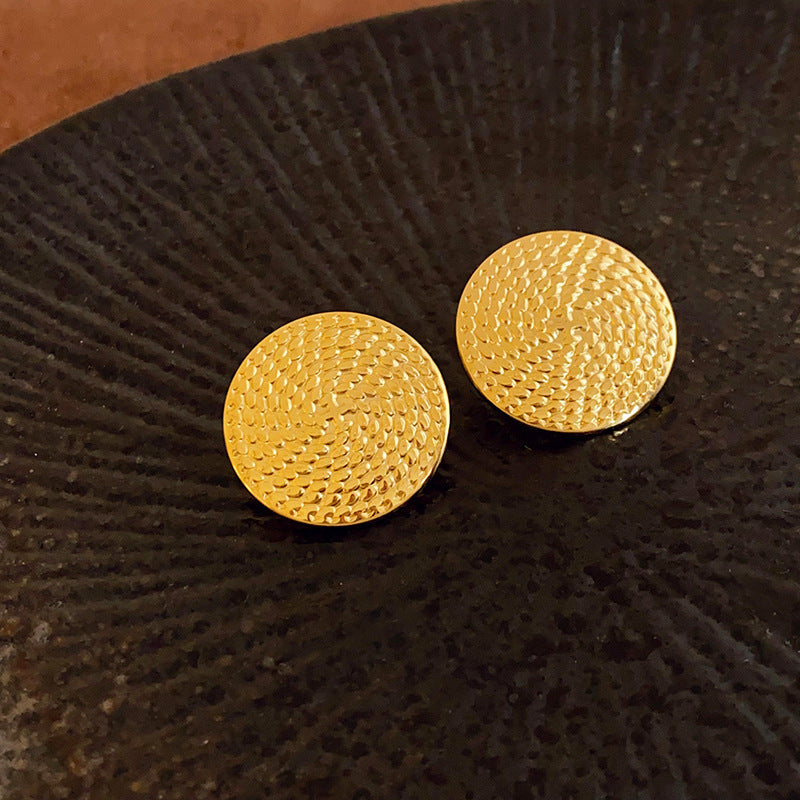 鋯石銀針方形垂墜耳釘－細節特寫54｜https://igowo.tw/