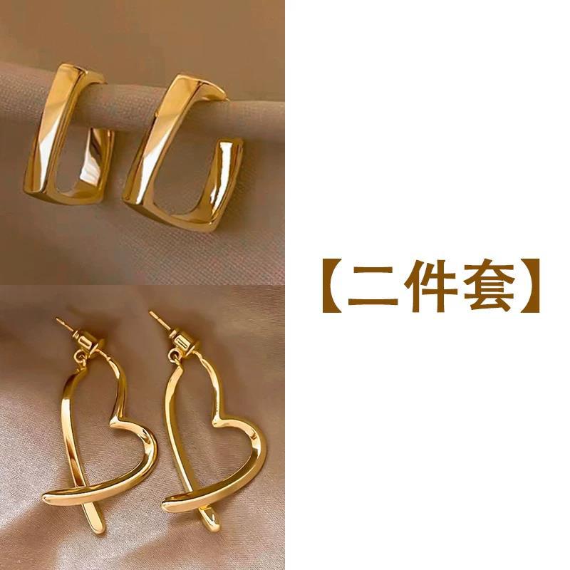 金屬復古耳釘－細節特寫5｜https://igowo.tw/