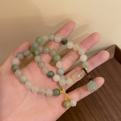 民族風蓮蓬吊墜手鏈新中式個性潮流手串簡約小眾清新感手飾批發女
