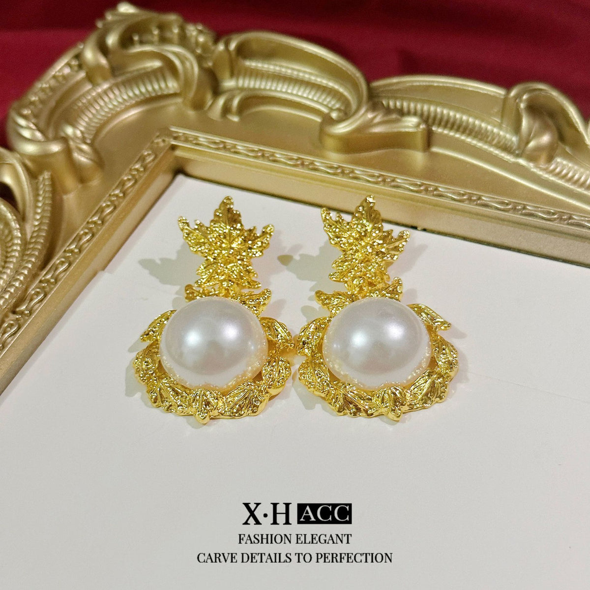 蝴蝶結復古耳環－細節特寫72｜https://igowo.tw/