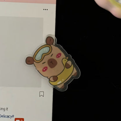 壓克力簡約髮夾