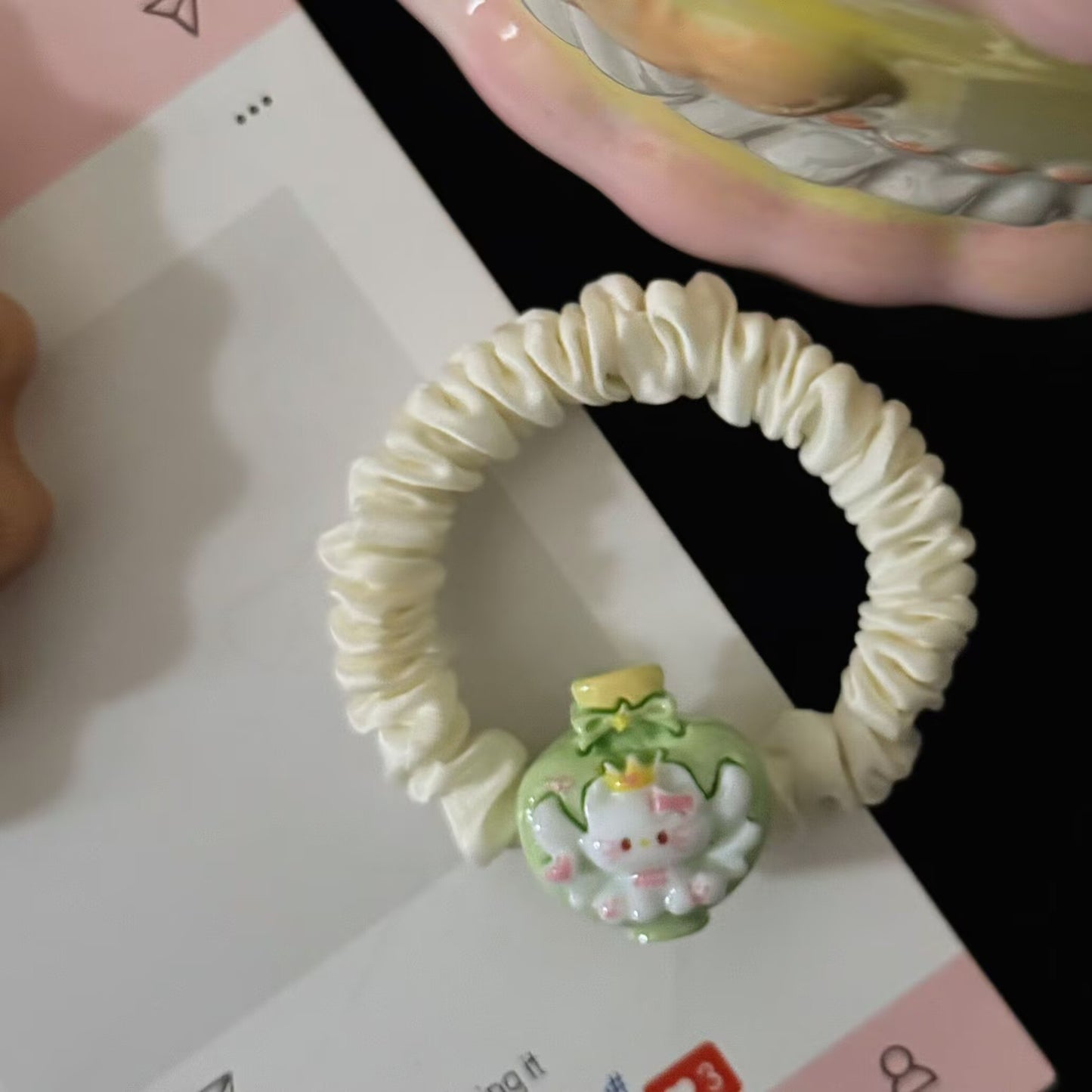 繽紛貓咪髮圈