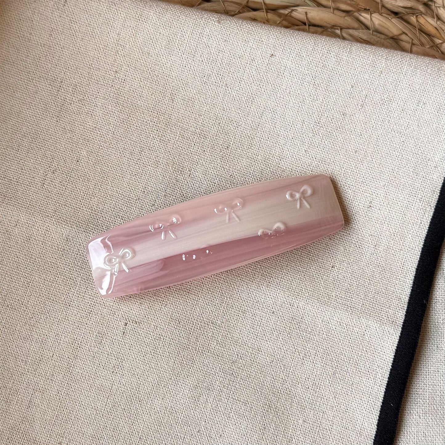 醋酸板材一字髮夾