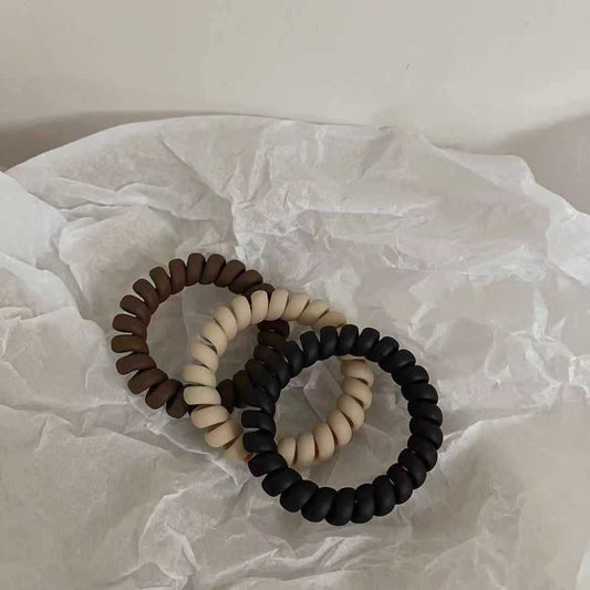 磨砂簡約髮圈－商品主圖｜https://igowo.tw/