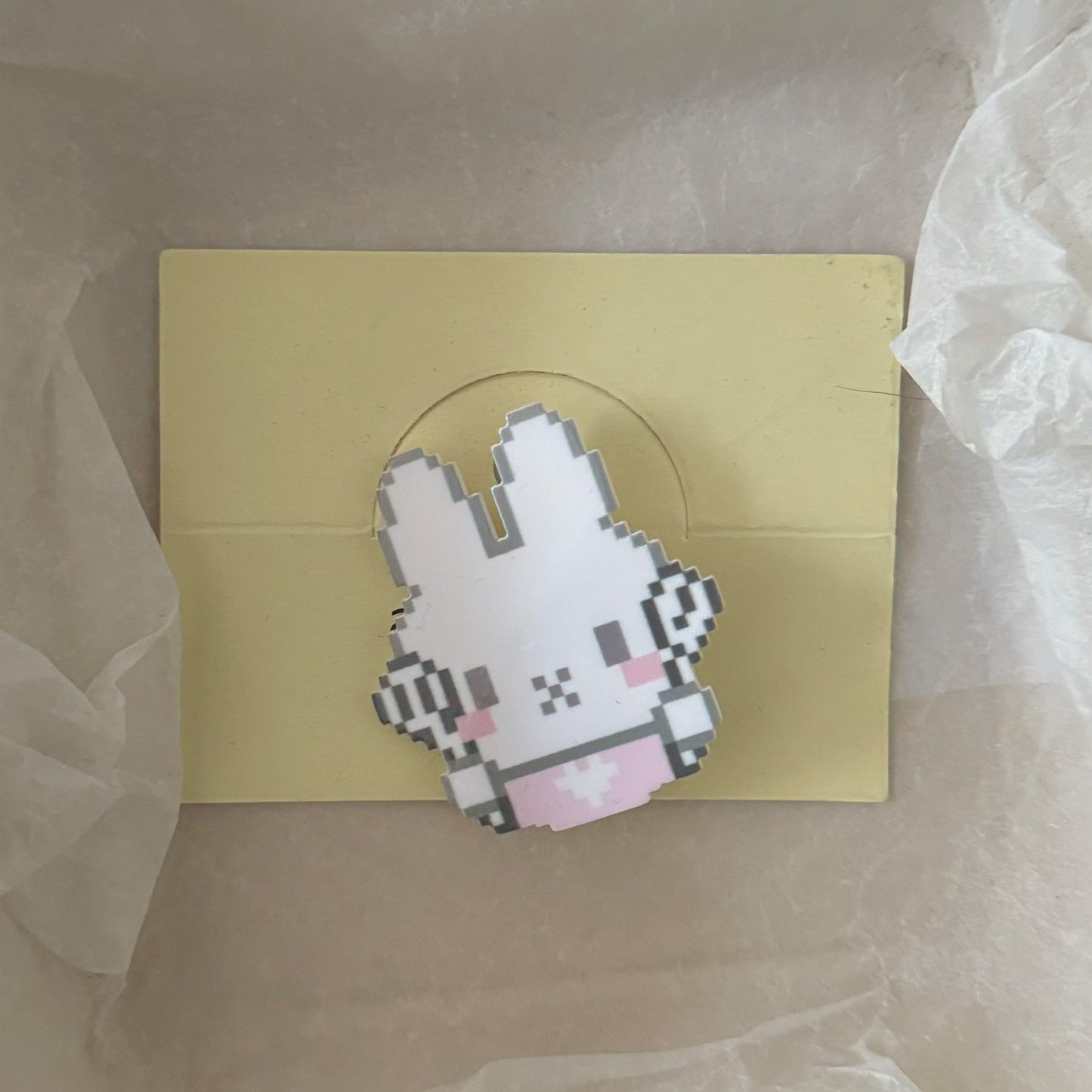兔子簡約髮夾