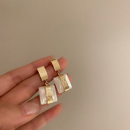 銀針法式花朵愛心珍珠耳釘優雅高級感復古耳環小眾氣質新款耳飾女