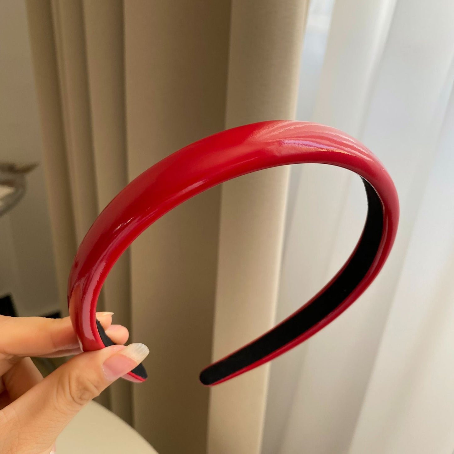 皮革簡約髮箍