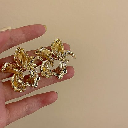 琺瑯珍珠鬱金香耳環－細節特寫25｜https://igowo.tw/
