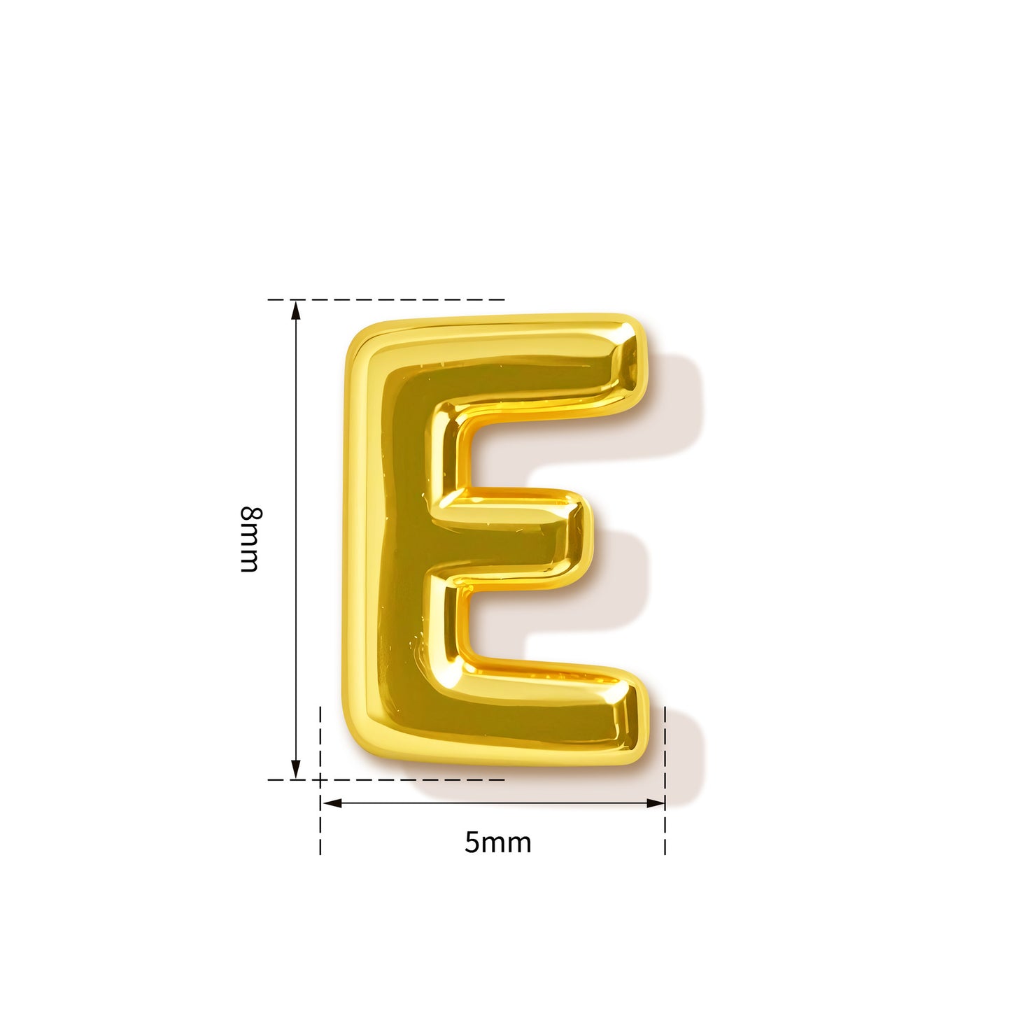 銅字母項鍊