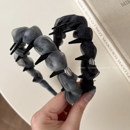 網紗波浪髮箍－商品主圖｜https://igowo.tw/