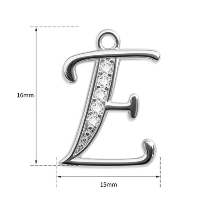 字母微鑲項鍊