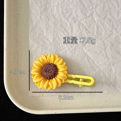 太陽花簡約髮夾