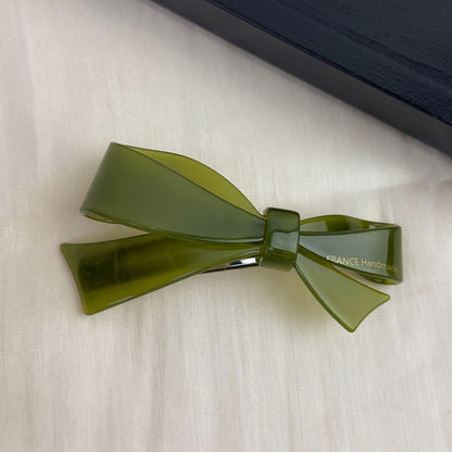 醋酸板材蝴蝶結髮夾