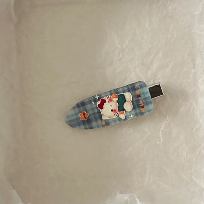 壓克力貓咪卡通髮夾