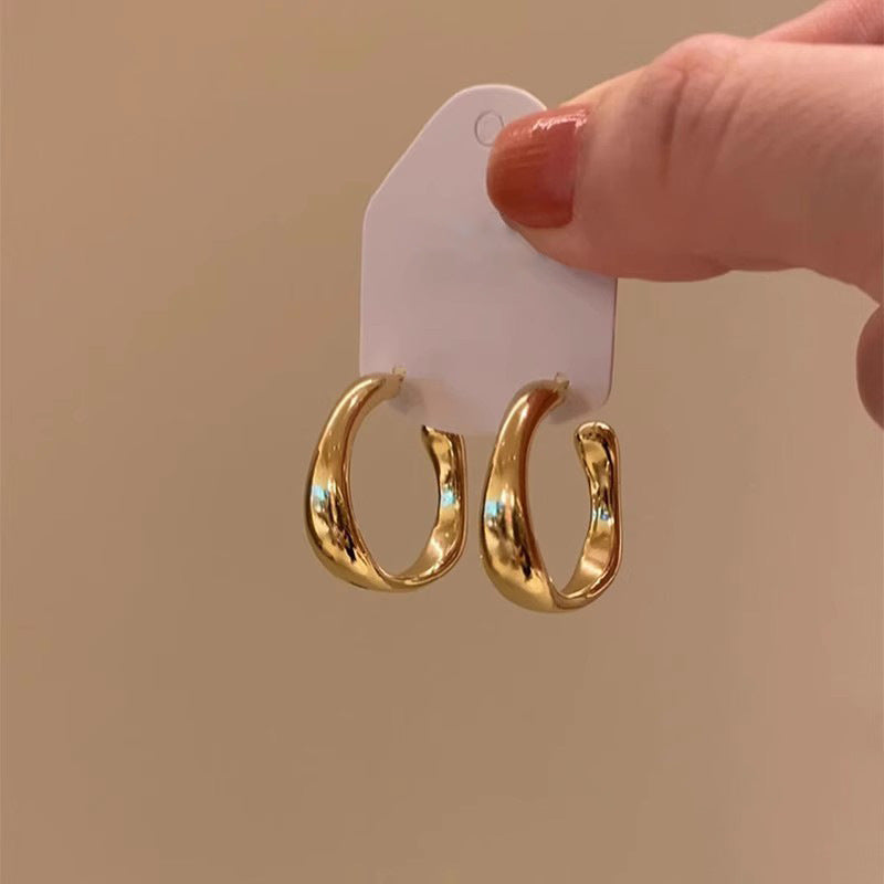 S925素圈耳環－商品主圖｜https://igowo.tw/