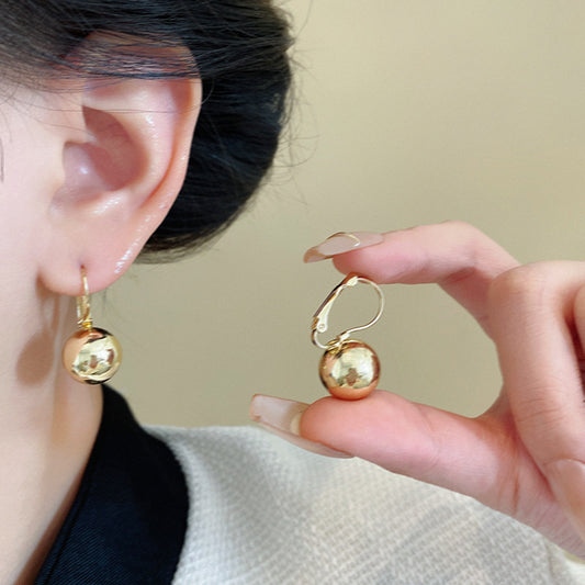 金屬圓珠耳扣－商品主圖｜https://igowo.tw/