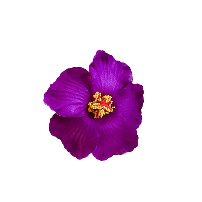 海邊度假風仿真扶桑花發夾時尚百搭鴨嘴夾小眾高級感太陽花發飾女