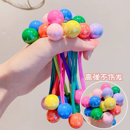 繽紛圓珠髮圈－商品主圖｜https://igowo.tw/