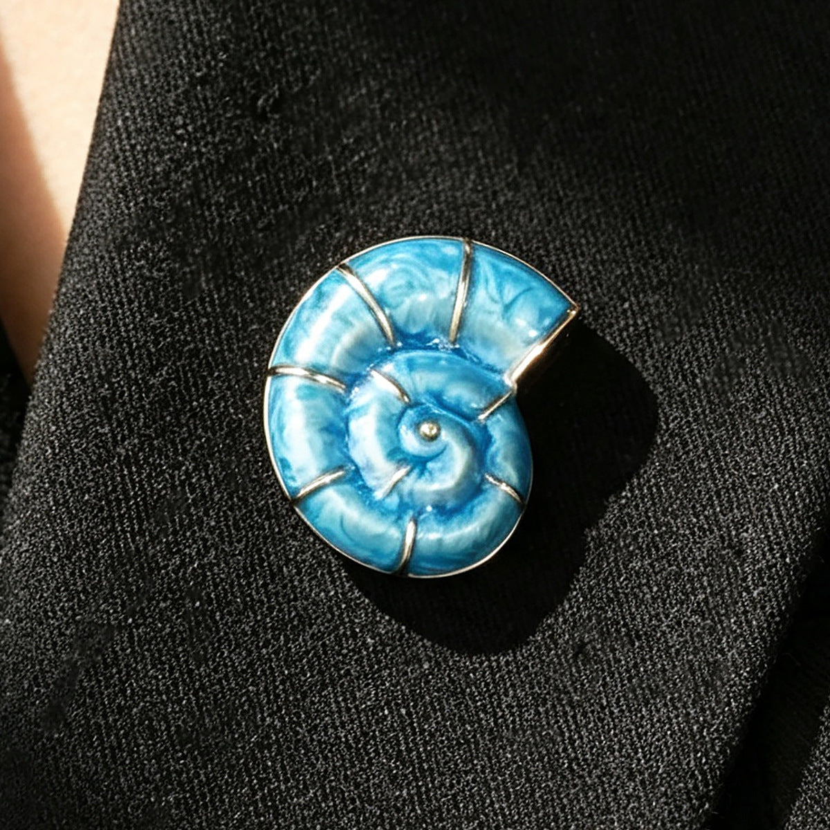 琺瑯海星耳釘三件組－細節特寫1｜https://igowo.tw/