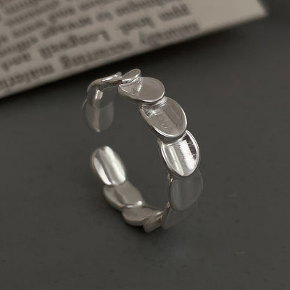 S925可調式簡約戒指－細節特寫2｜https://igowo.tw/