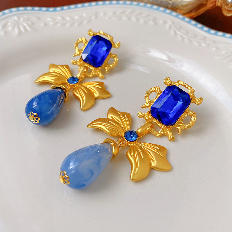 銀針復古做舊耳環－細節特寫5｜https://igowo.tw/