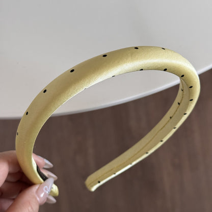 波點簡約髮箍－細節特寫6｜https://igowo.tw/