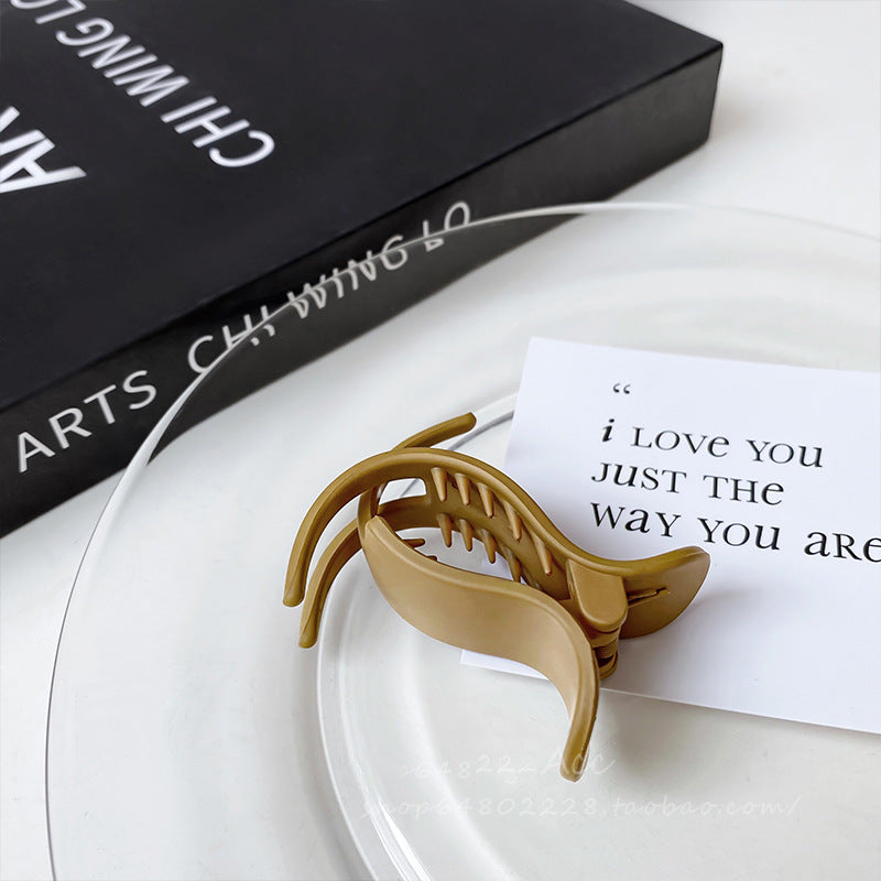 磨砂復古髮夾