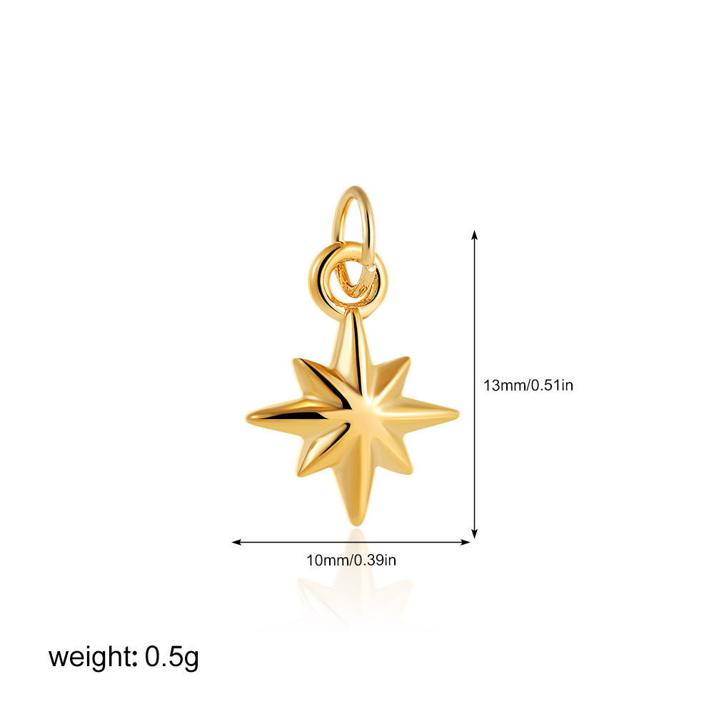金色鋯石眼睛墜飾項鍊－細節特寫35｜https://igowo.tw/