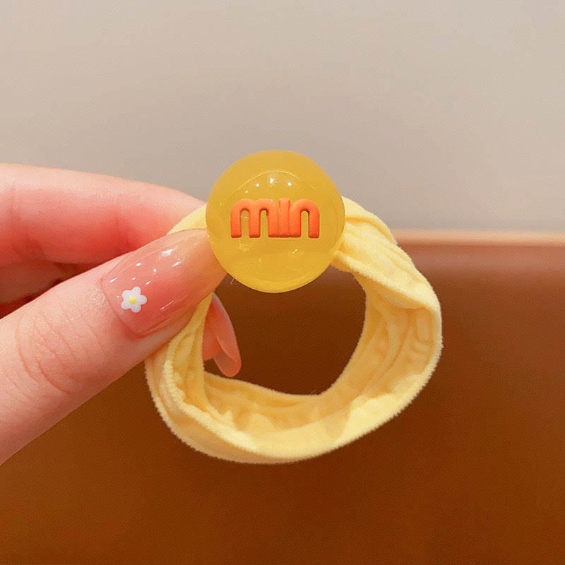 繽紛彈力繩髮圈