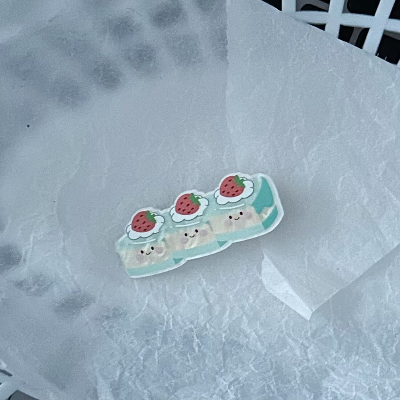 壓克力甜點卡通髮夾