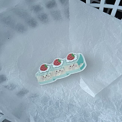 壓克力甜點卡通髮夾