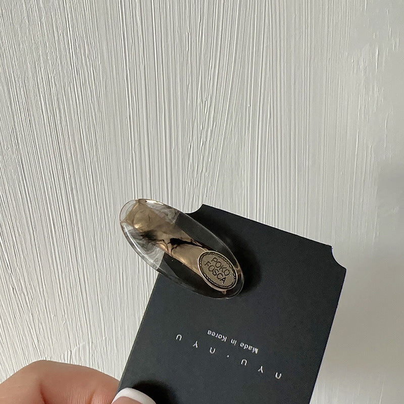 醋酸板材復古髮夾