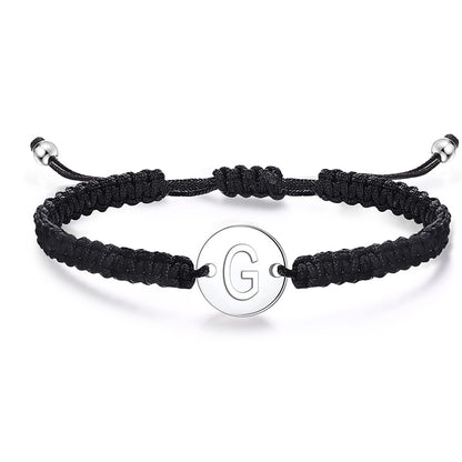 字母編織手鏈